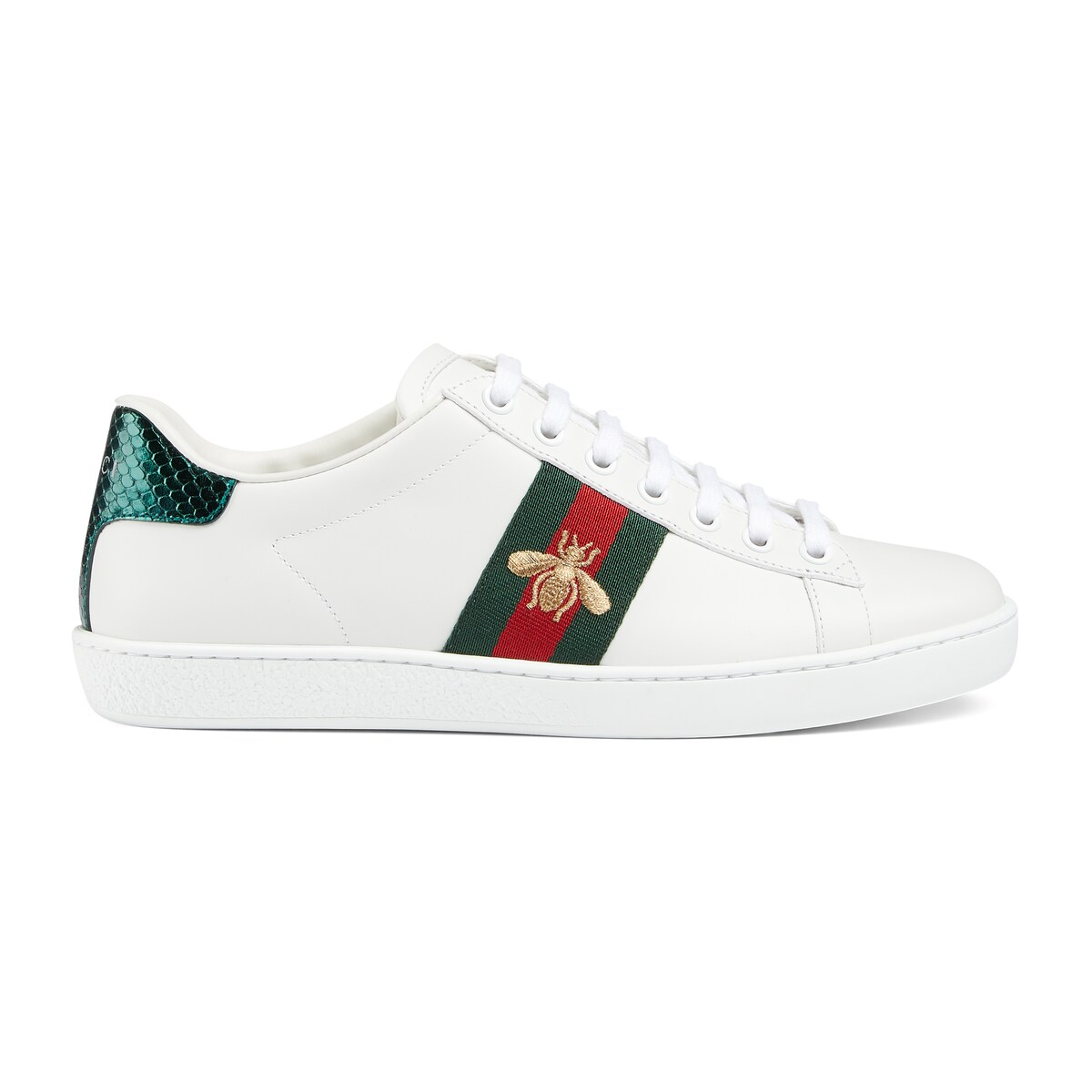Gucci Ace Sneaker With Bee