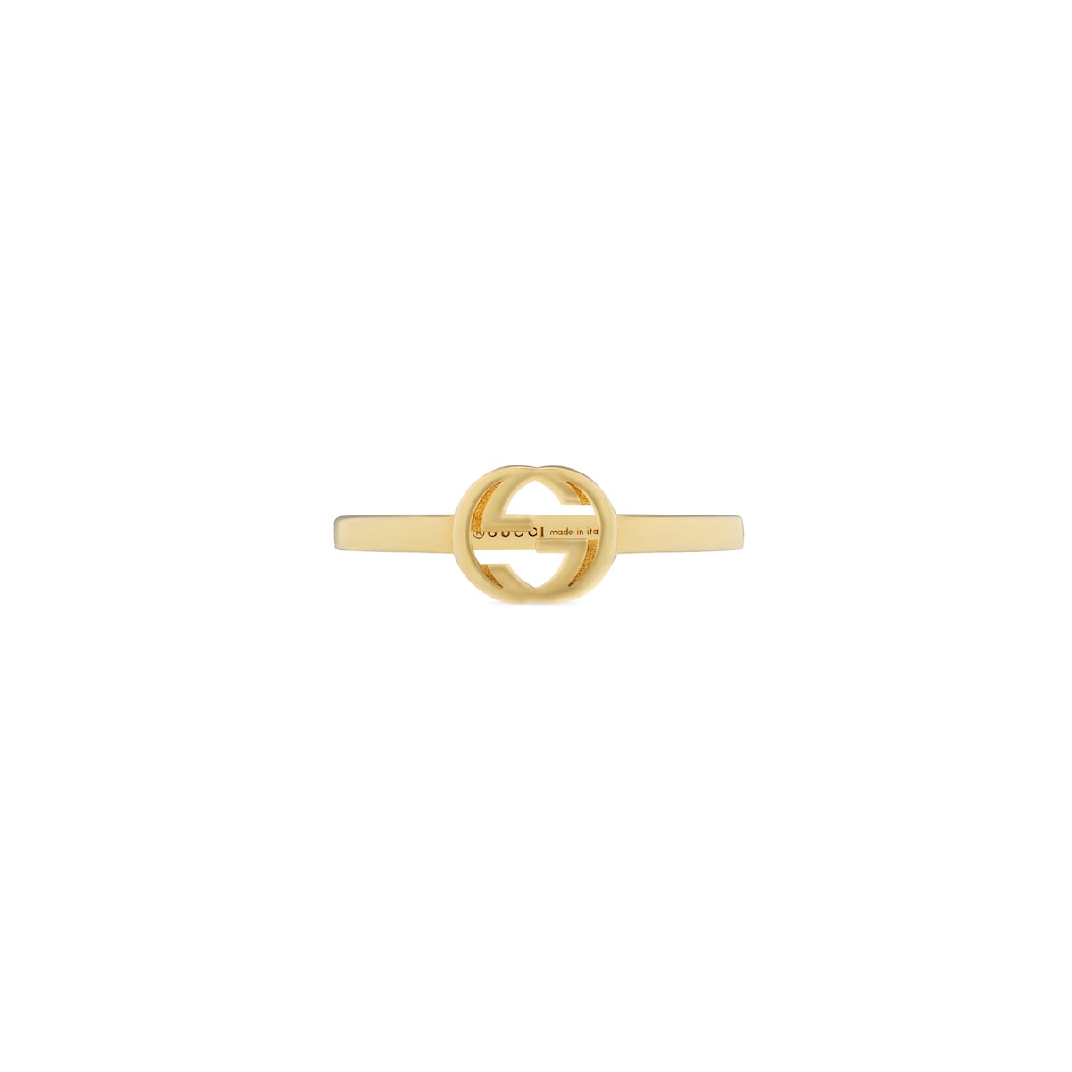 Gucci Interlocking 18k Ring
