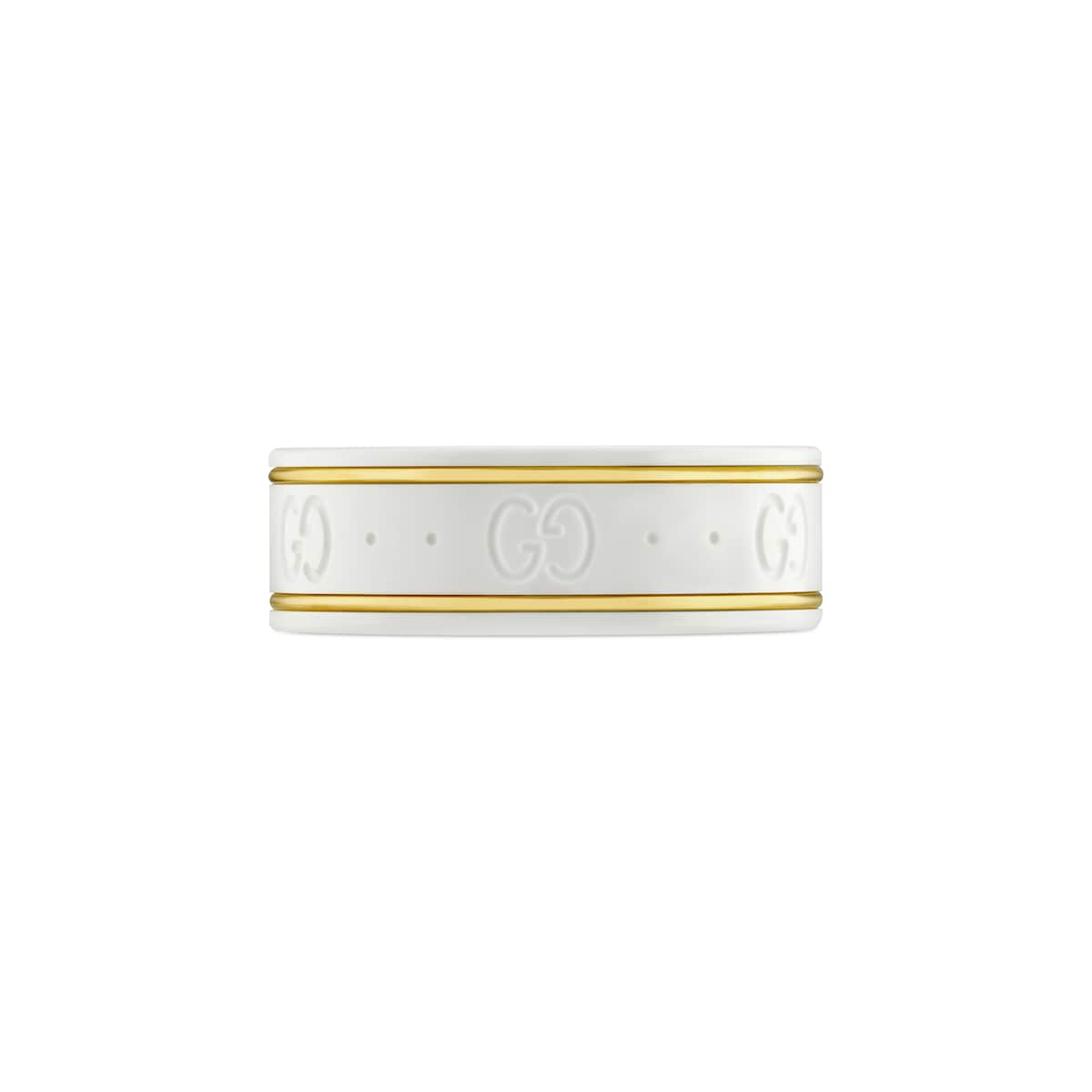 Gucci Icon 18k Ring With Crystals