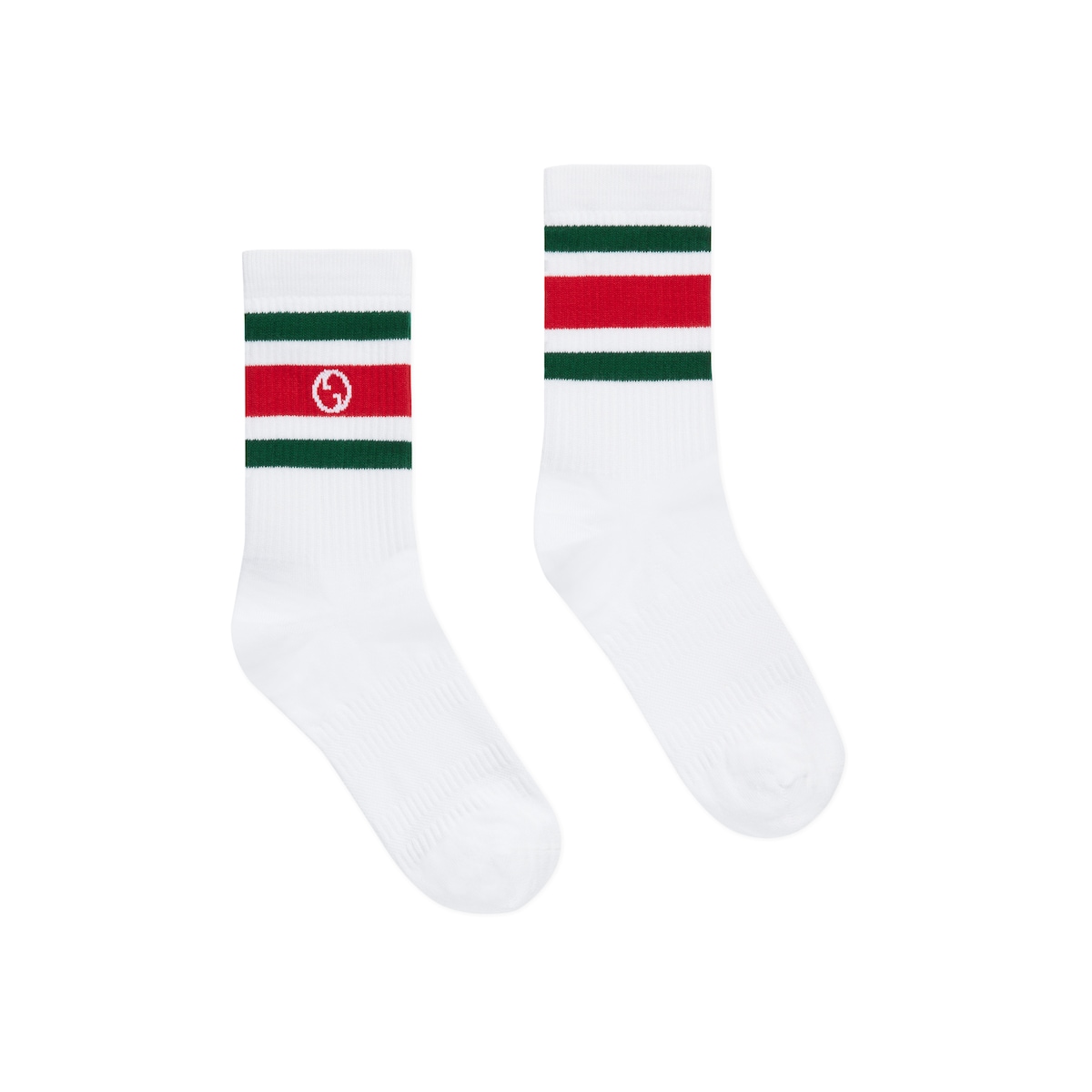 Gucci Round Interlocking G Cotton Socks | Thumbnail 2