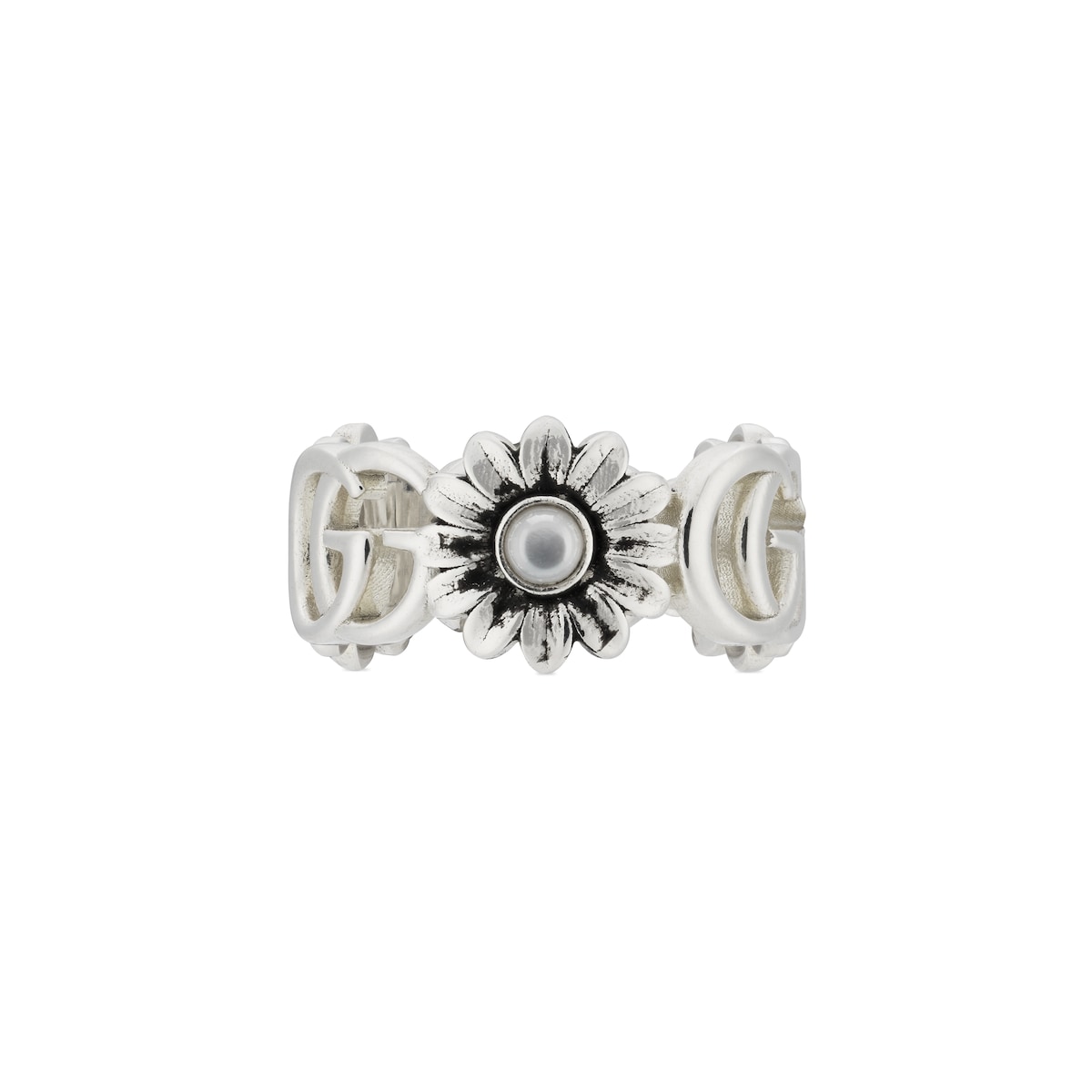 Gucci GG Marmont Mother Of Pearl Ring