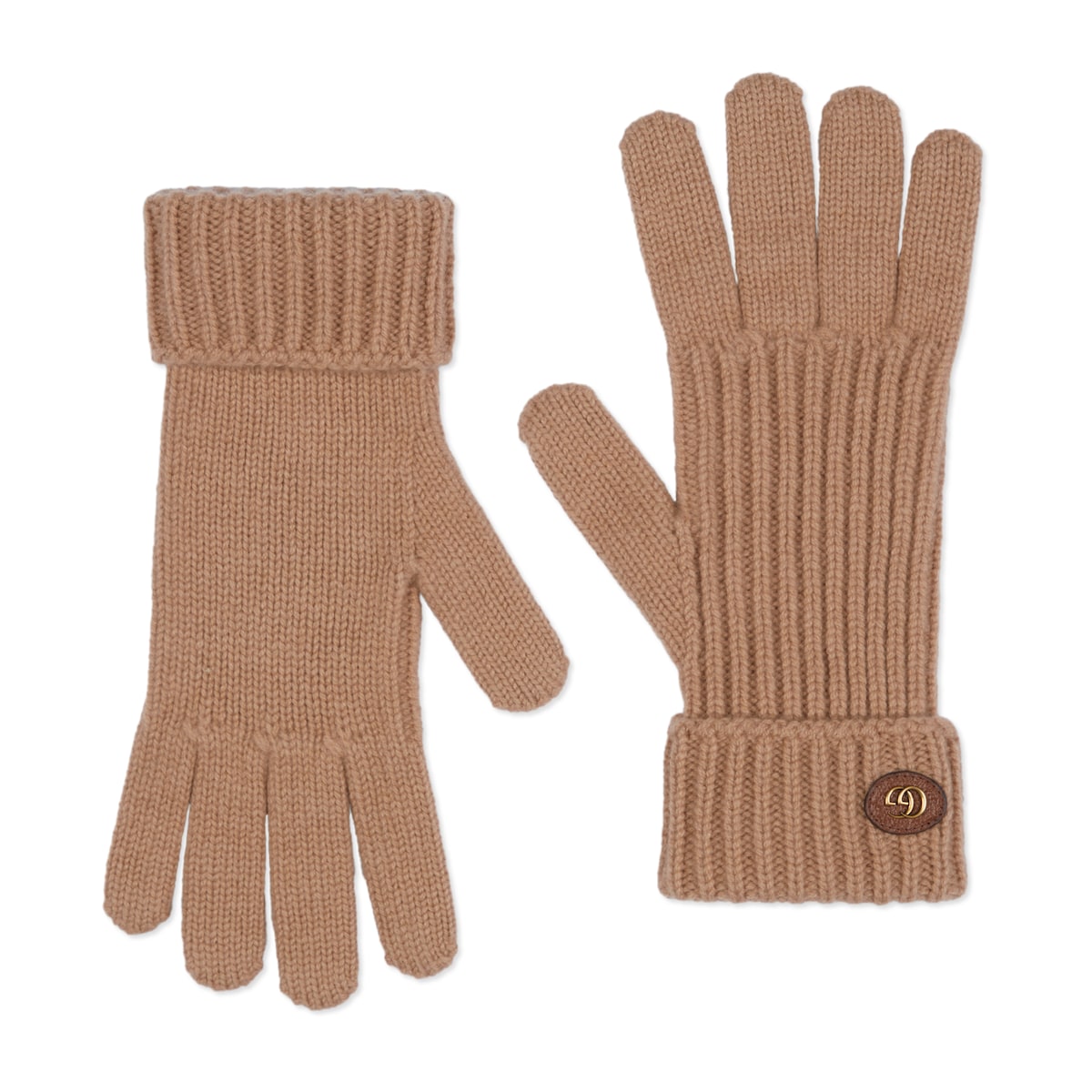 Gucci Wool Cashmere Gloves With Double G