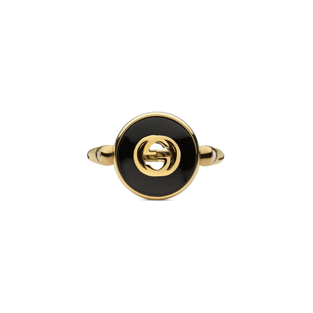 Gucci Interlocking 18k Ring