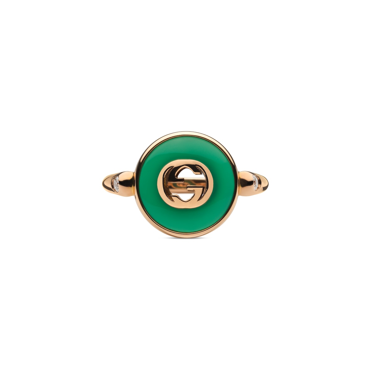 Gucci Interlocking 18k Ring