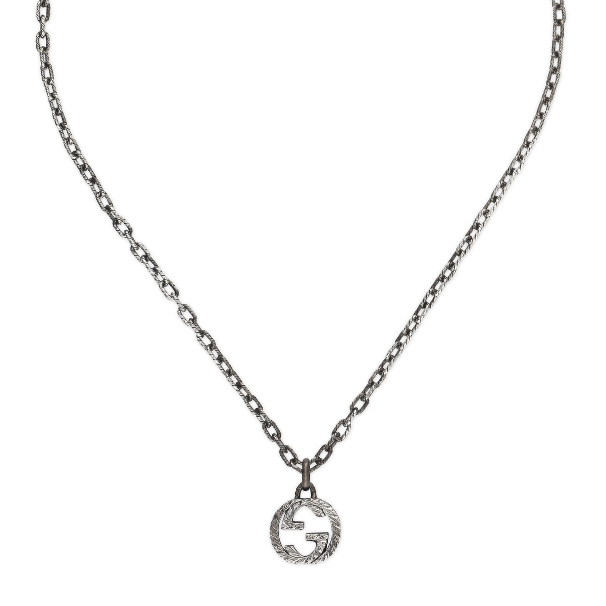 Gucci Interlocking Pendant Necklace