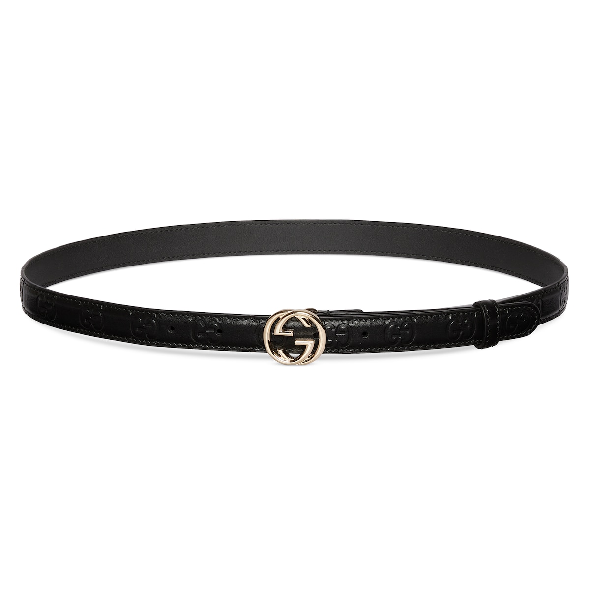 Belt With Interlocking G Buckle