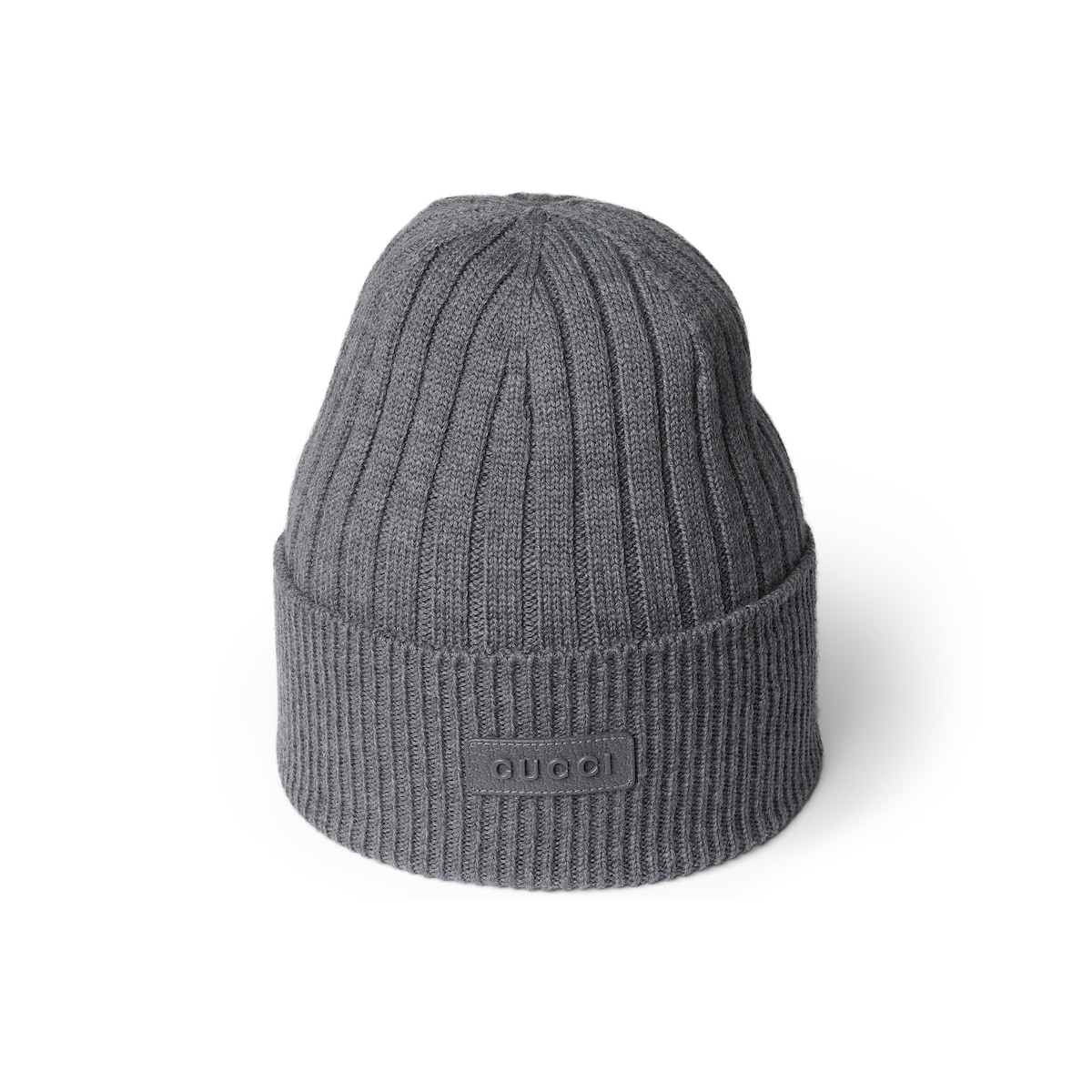 Gucci Rib Knit Wool Hat
