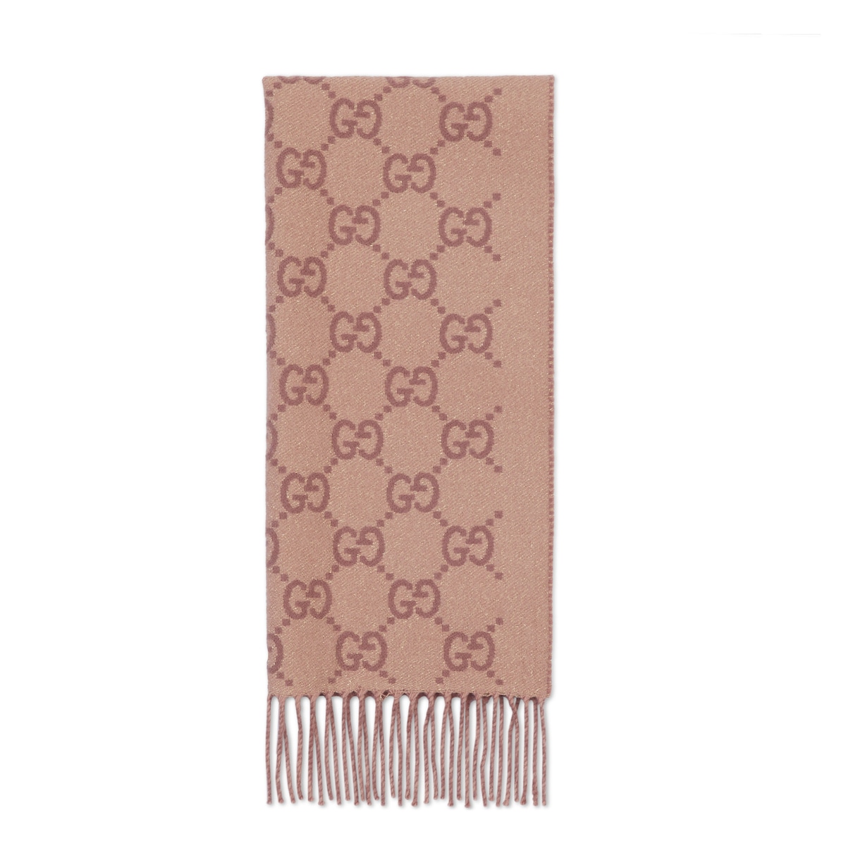 Gucci GG Cashmere Lamé Shawl