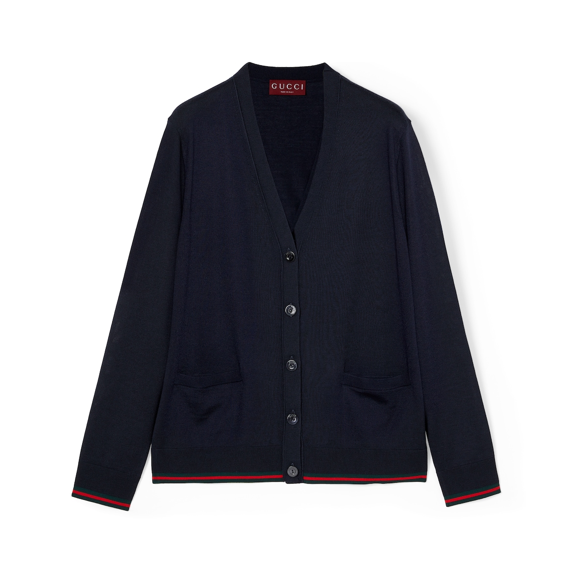 Gucci Extra Fine Cashmere Silk Cardigan