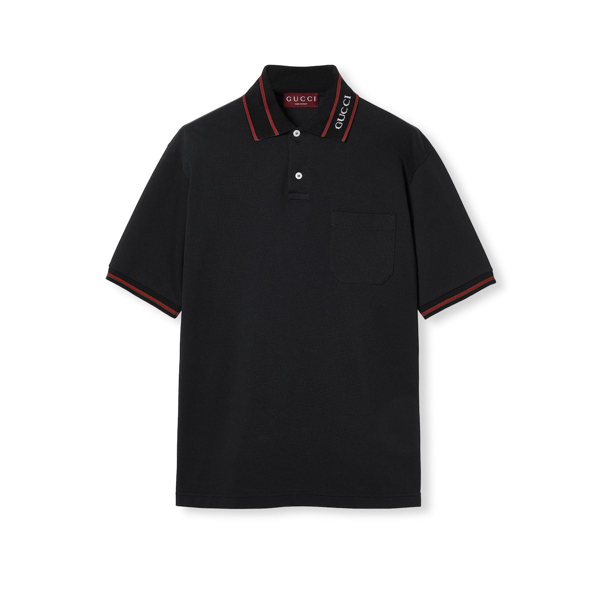 Gucci Cotton Piquet Polo Shirt