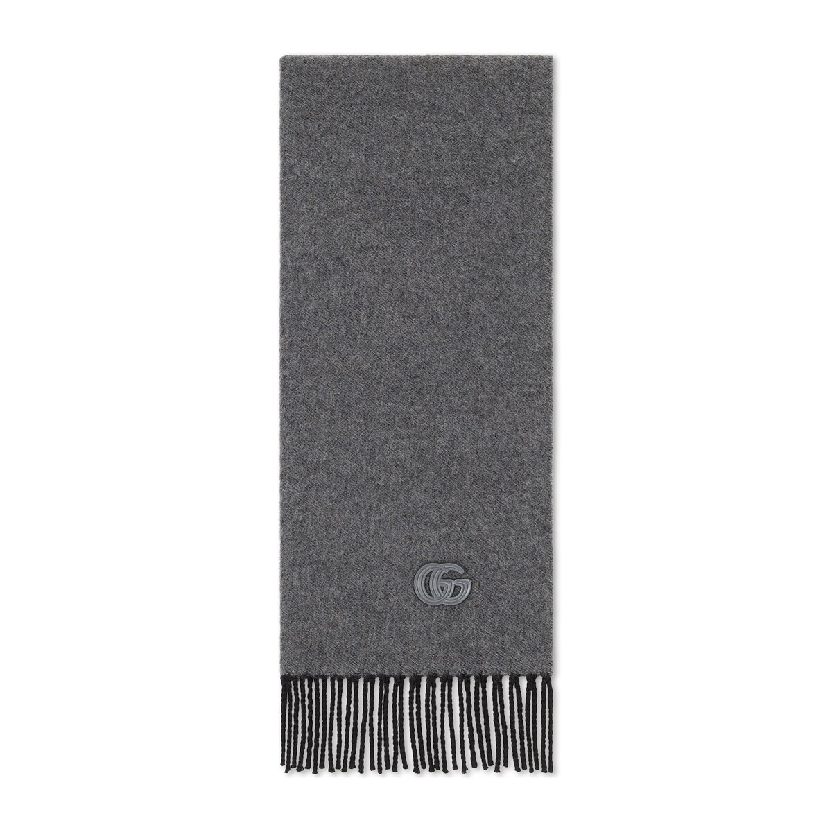 Cashmere Scarf With Patch Cashmere Scarf With Patch