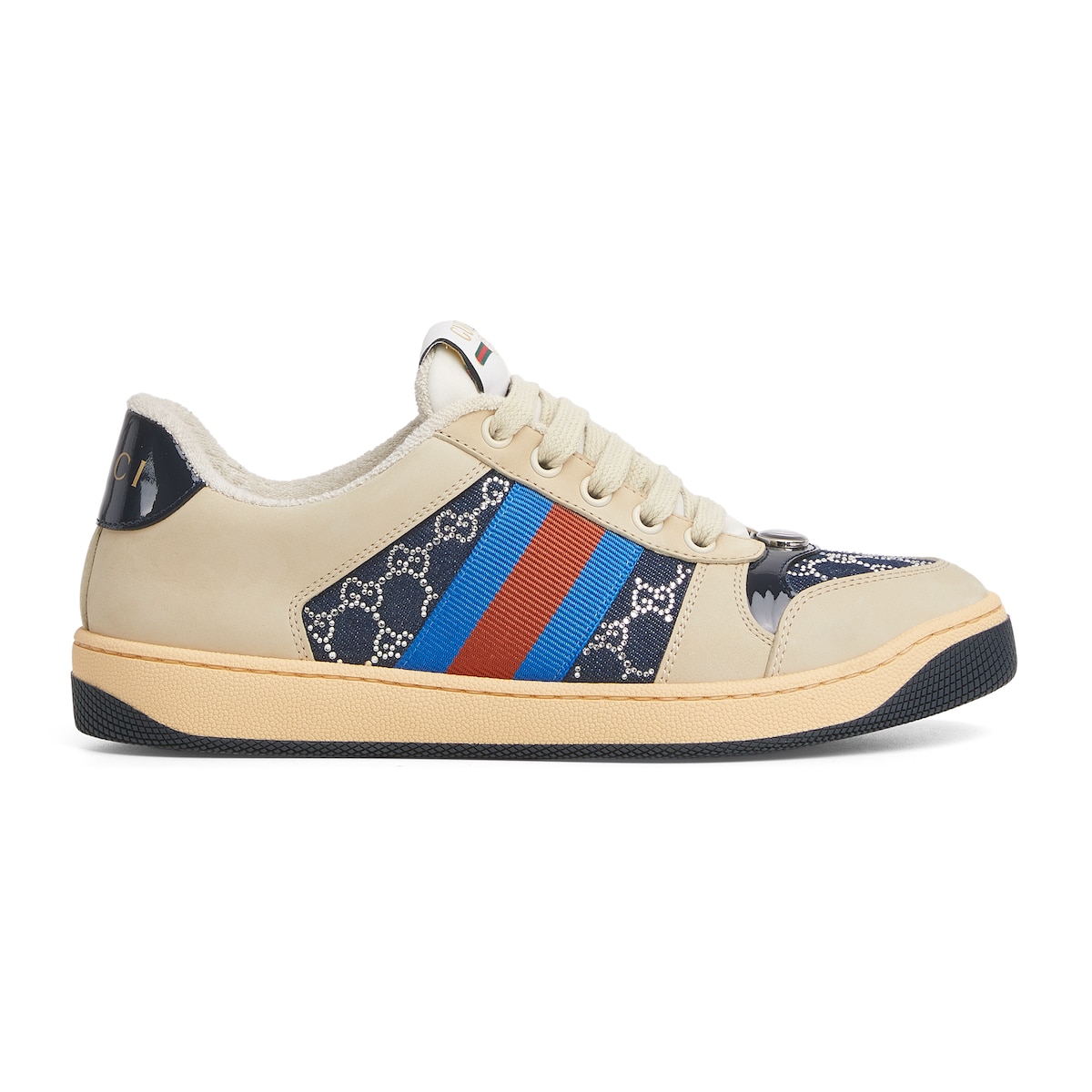 Gucci GG Crystal Screener Sneaker