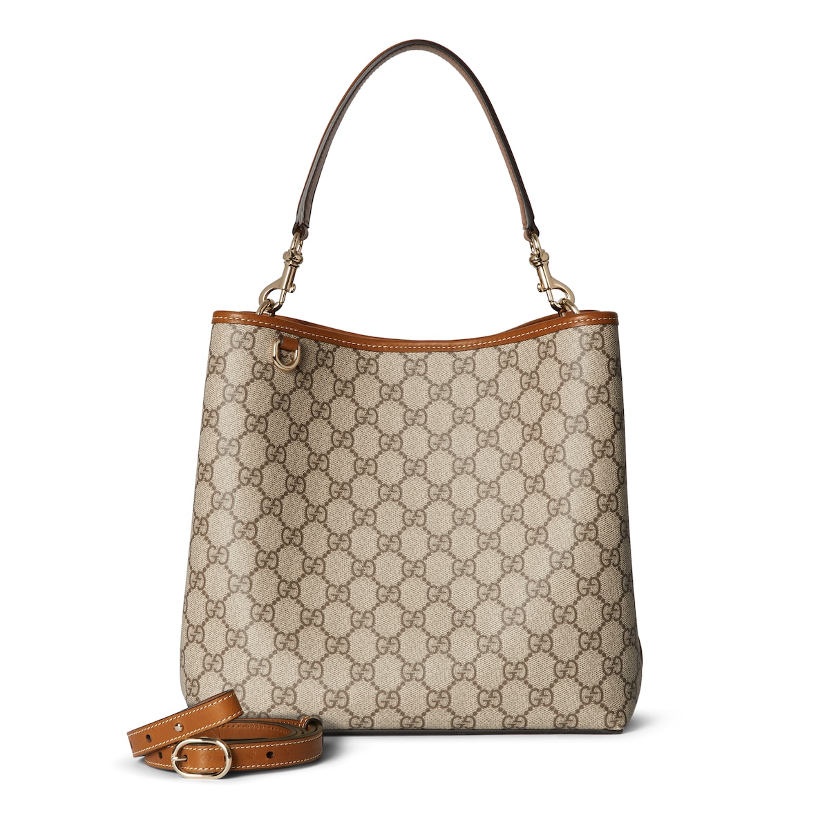 Gucci GG Emblem Medium Bucket Bag