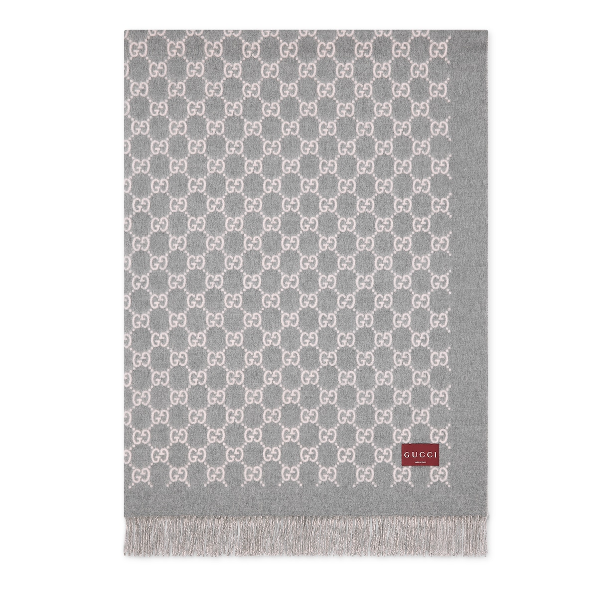 Gucci Reversible GG Wool And Cashmere Blanket