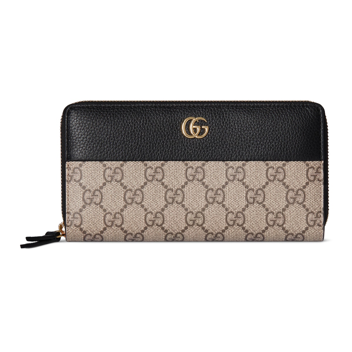 Bi-color GG Marmont Zip Around Wallet Bi-color GG Marmont Zip Around Wallet