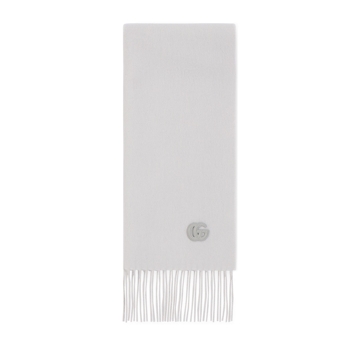Cashmere Scarf With Patch