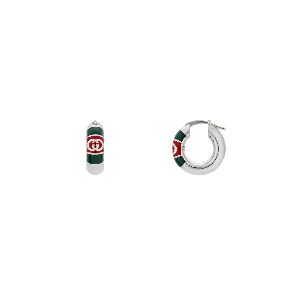 Gucci Earrings With Web Detail