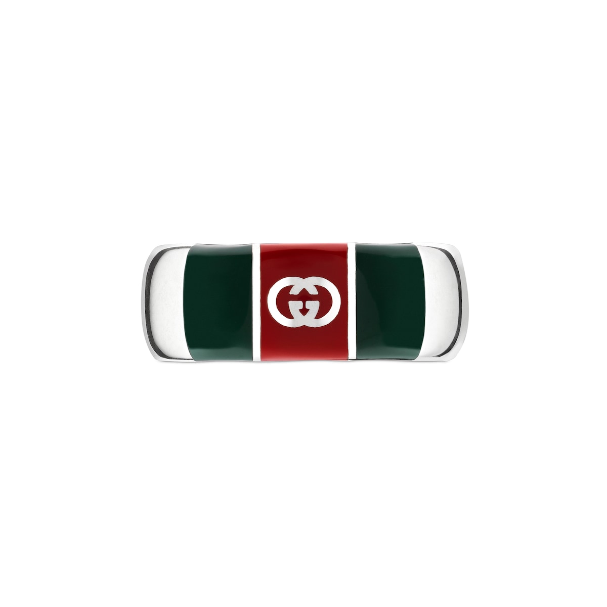 Gucci Wide Ring With Web Detail