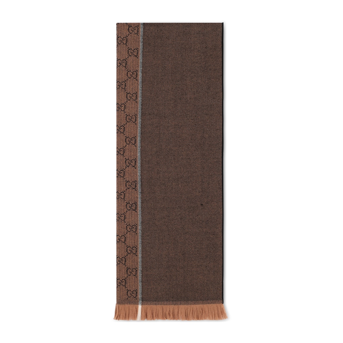 GG Wool Jacquard Scarf GG Wool Jacquard Scarf