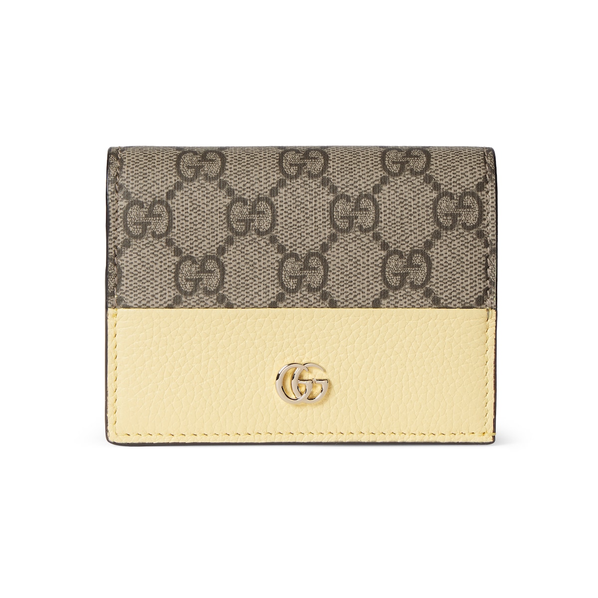 Gucci Bi-color GG Marmont Small Wallet