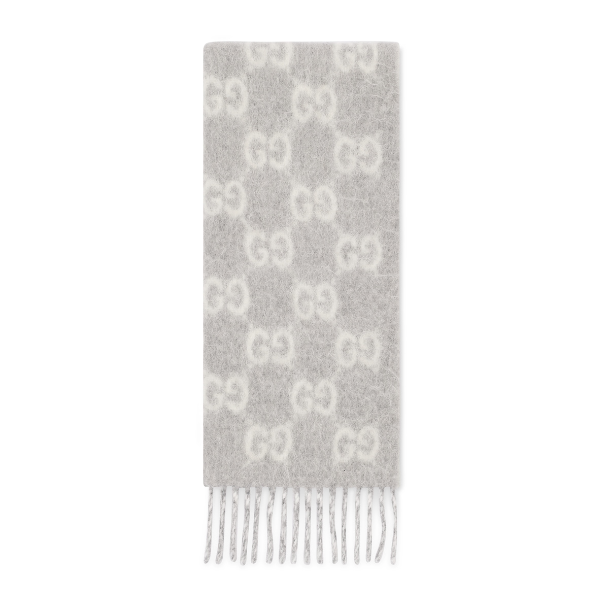 Gucci GG Alpaca Wool Blend Scarf