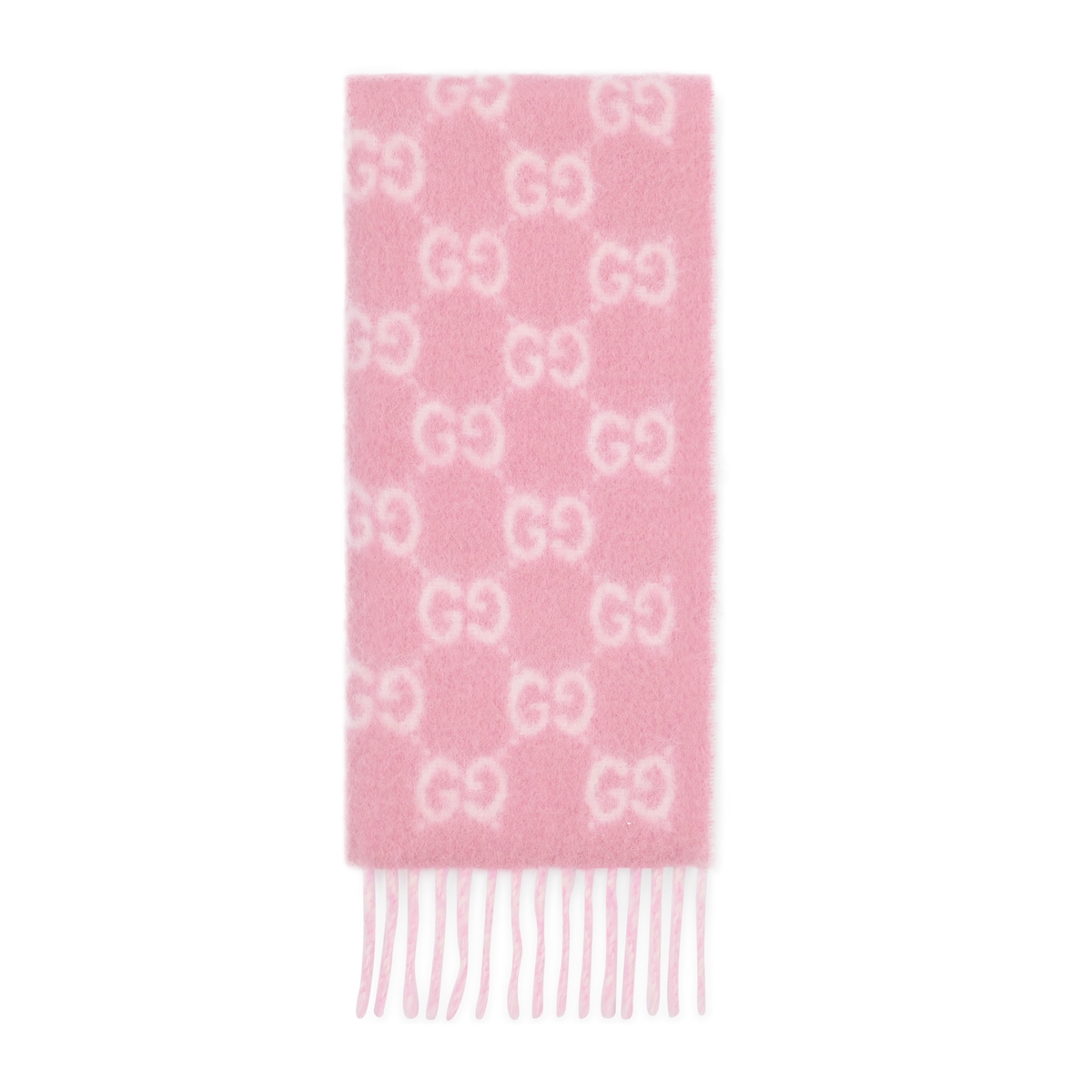 Gucci GG Alpaca Wool Blend Scarf