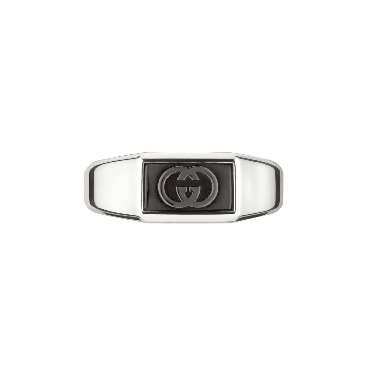 Gucci Interlocking Signet Ring