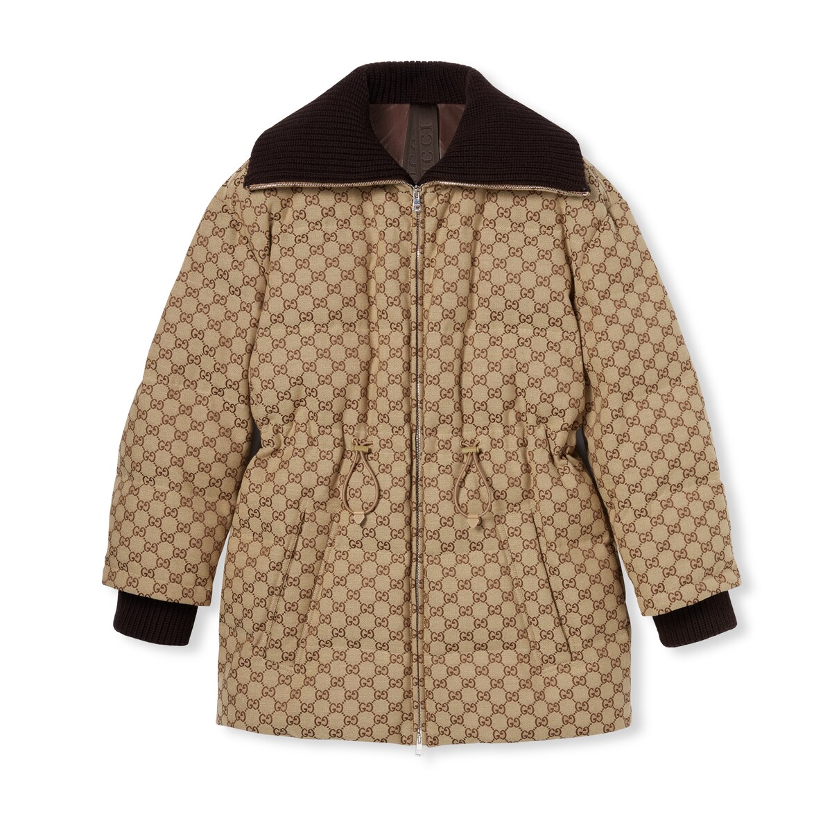 GG Canvas Puffer Jacket