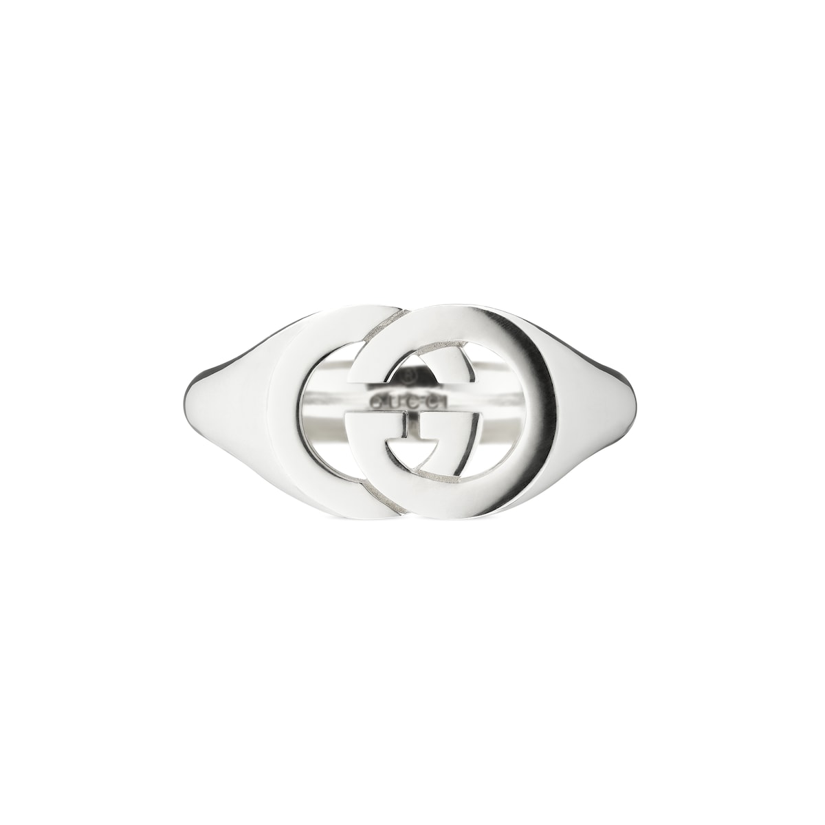 Gucci Interlocking Signet Ring