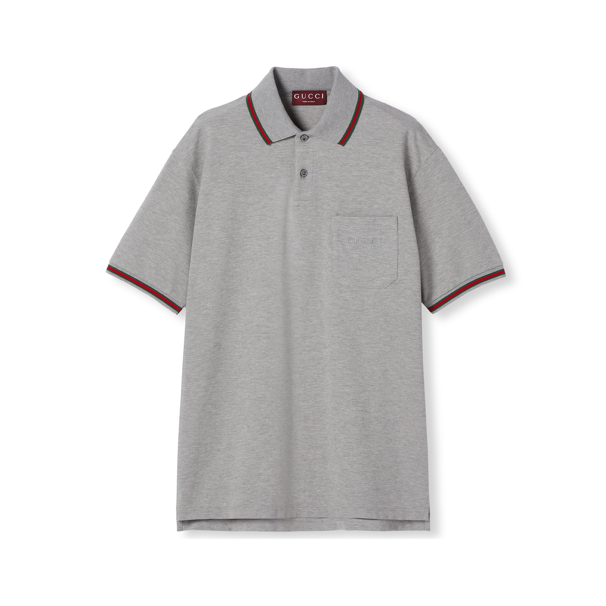 Gucci Cotton Piquet Polo Shirt With Embroidery