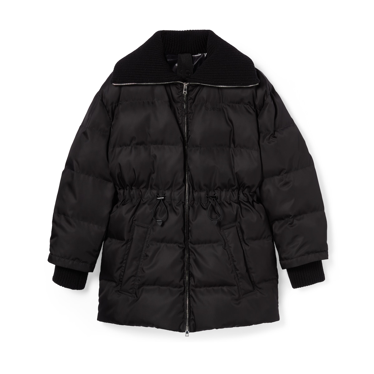 Gucci Gabardine Fine Nylon Jacket With Logo