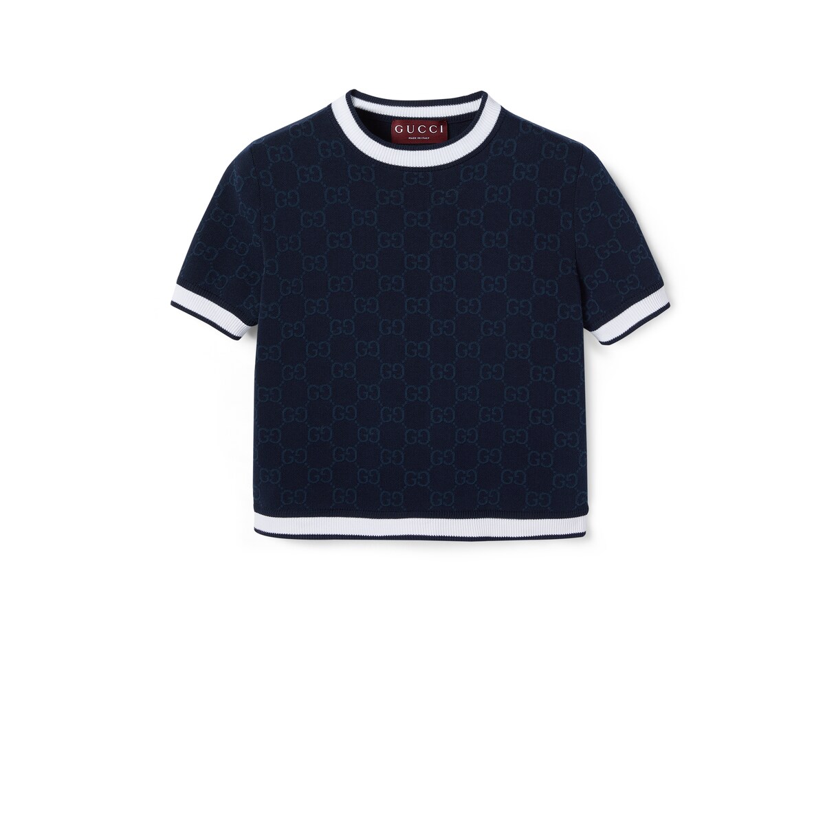 GG Fine Cotton Jacquard Top GG Fine Cotton Jacquard Top
