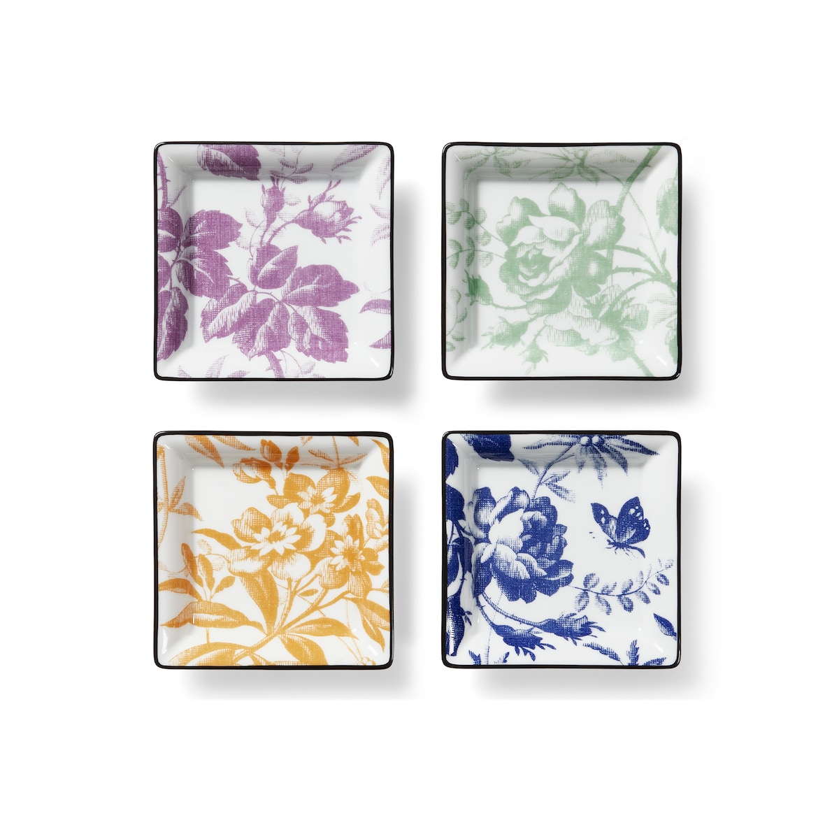 Gucci Herbarium Print Trinket Tray Set