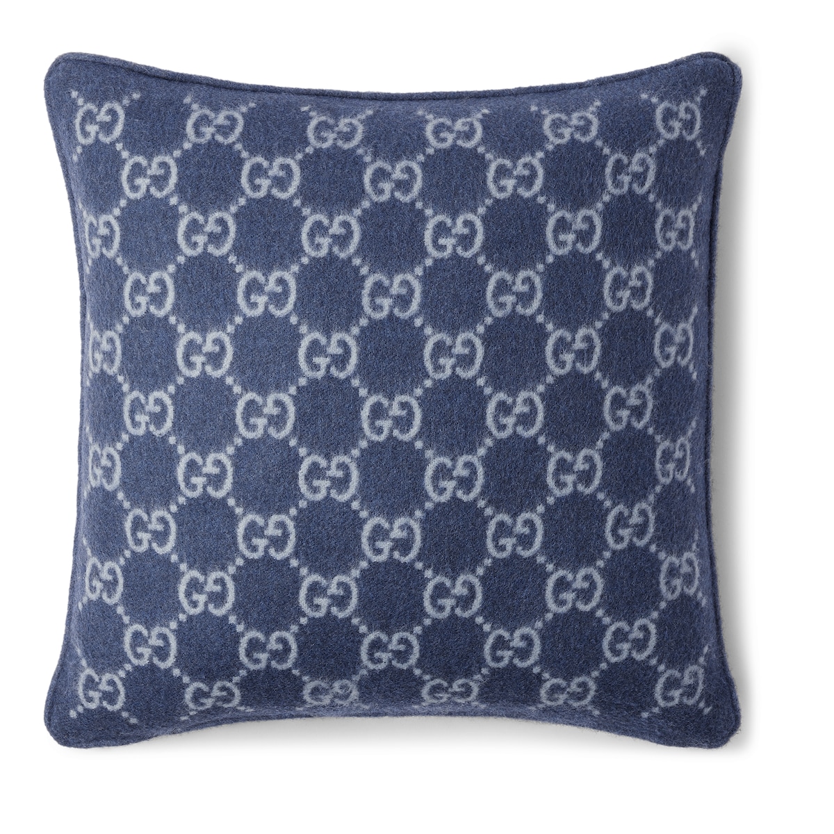 Gucci GG Wool Cashmere Jacquard Cushion