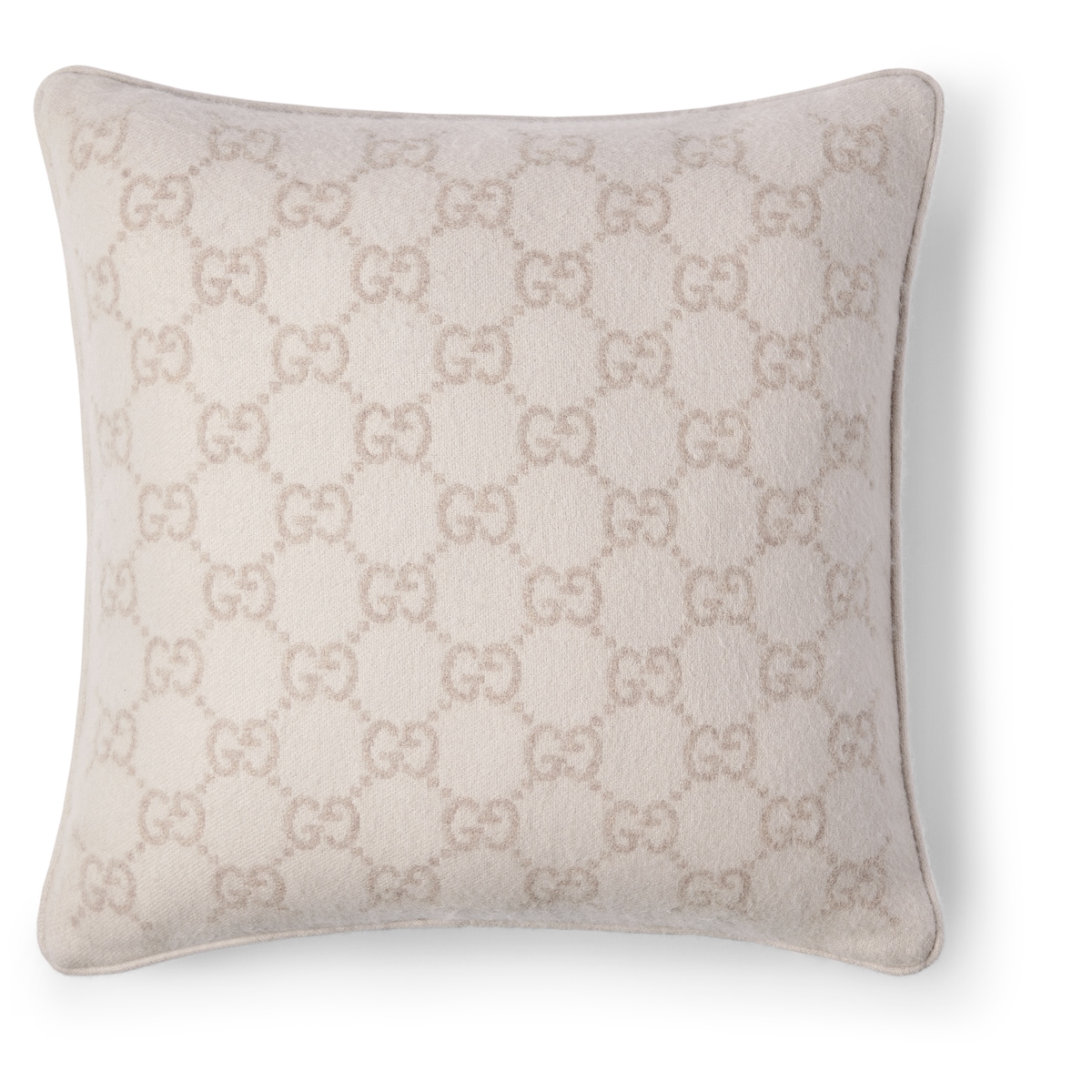 Gucci GG Wool Cashmere Jacquard Cushion