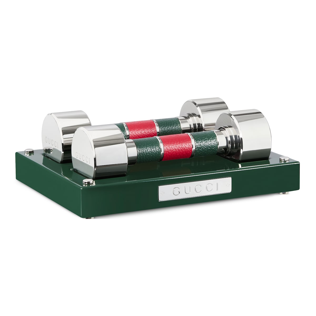 Gucci Dumbbells Set With Base