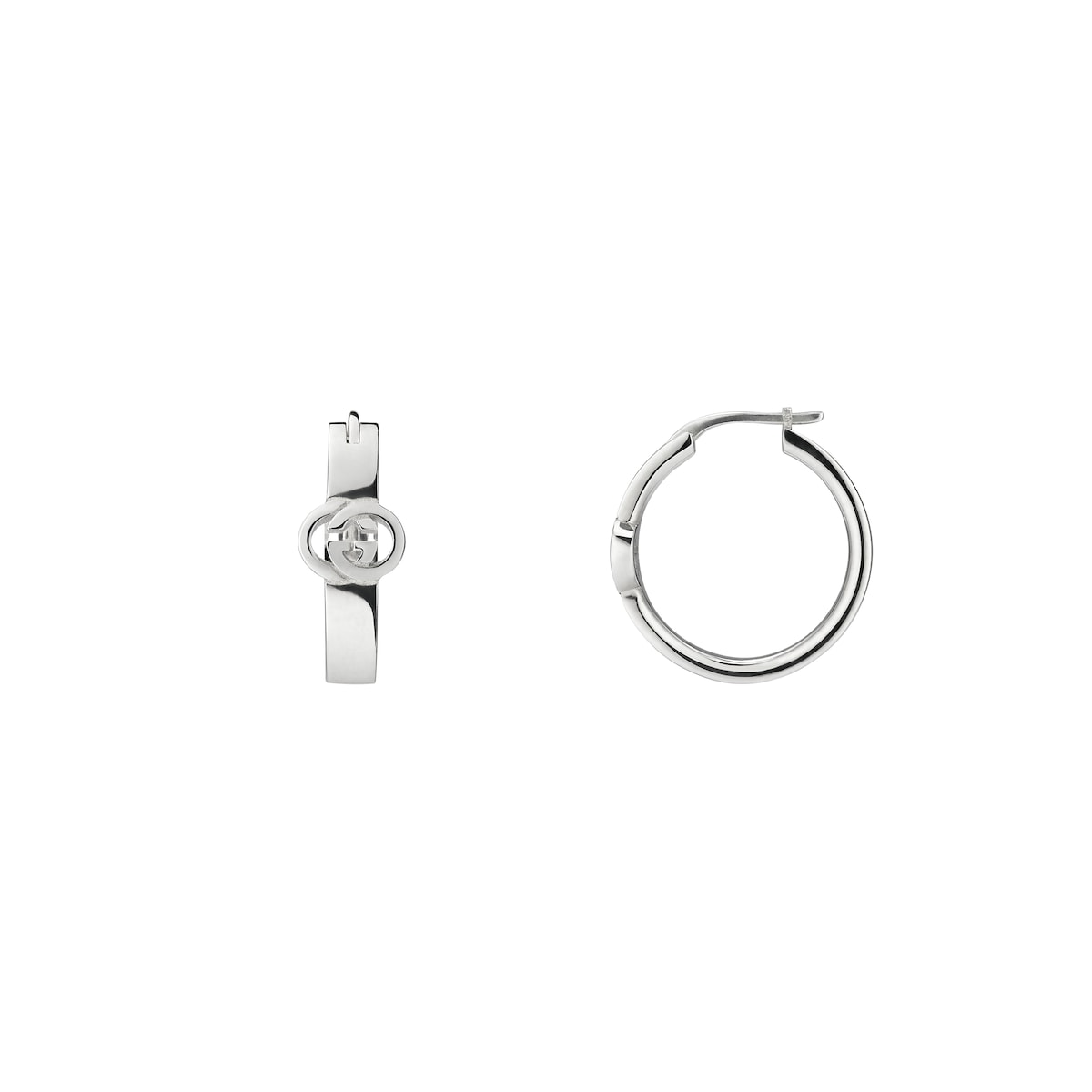 Gucci Interlocking Hoop Earrings