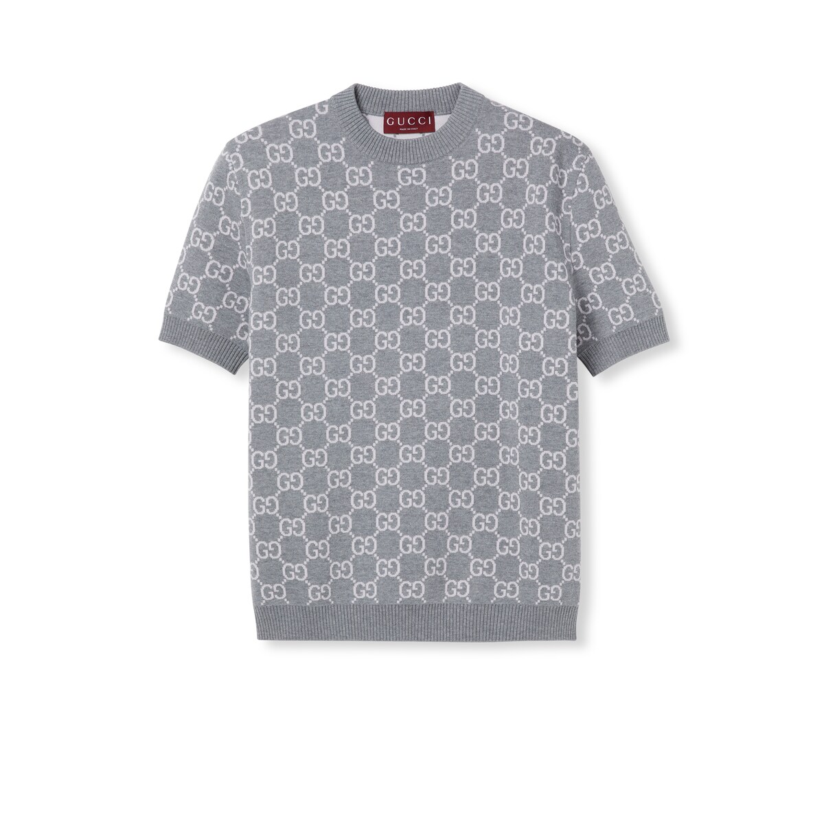Gucci Reversible GG Fine Wool Jacquard Top