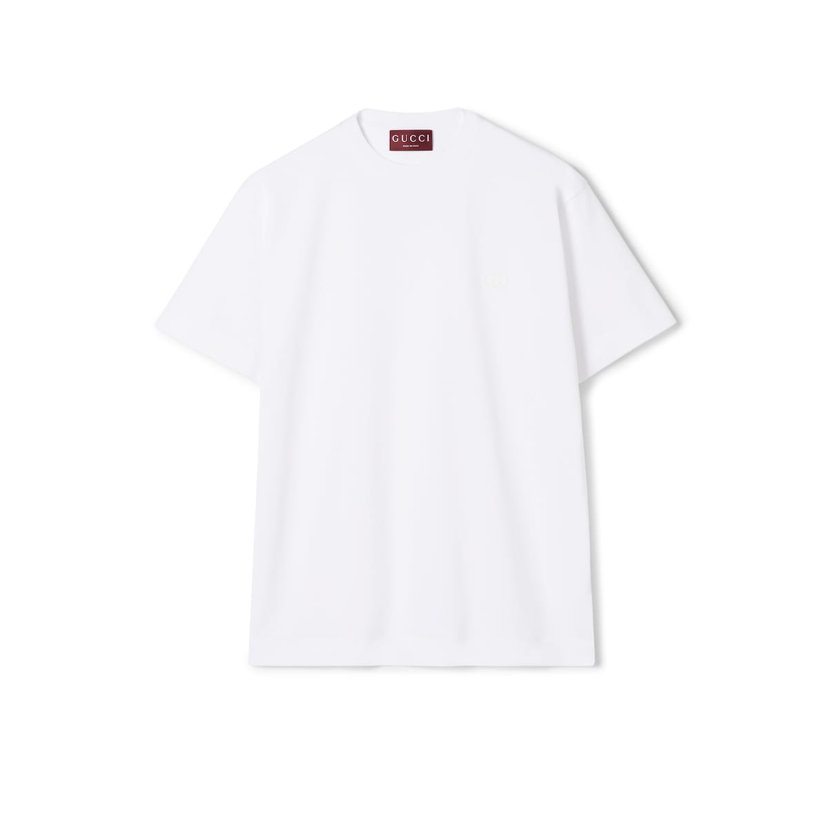 Cotton Jersey T-shirt With Embroidery Cotton Jersey T-shirt With Embroidery