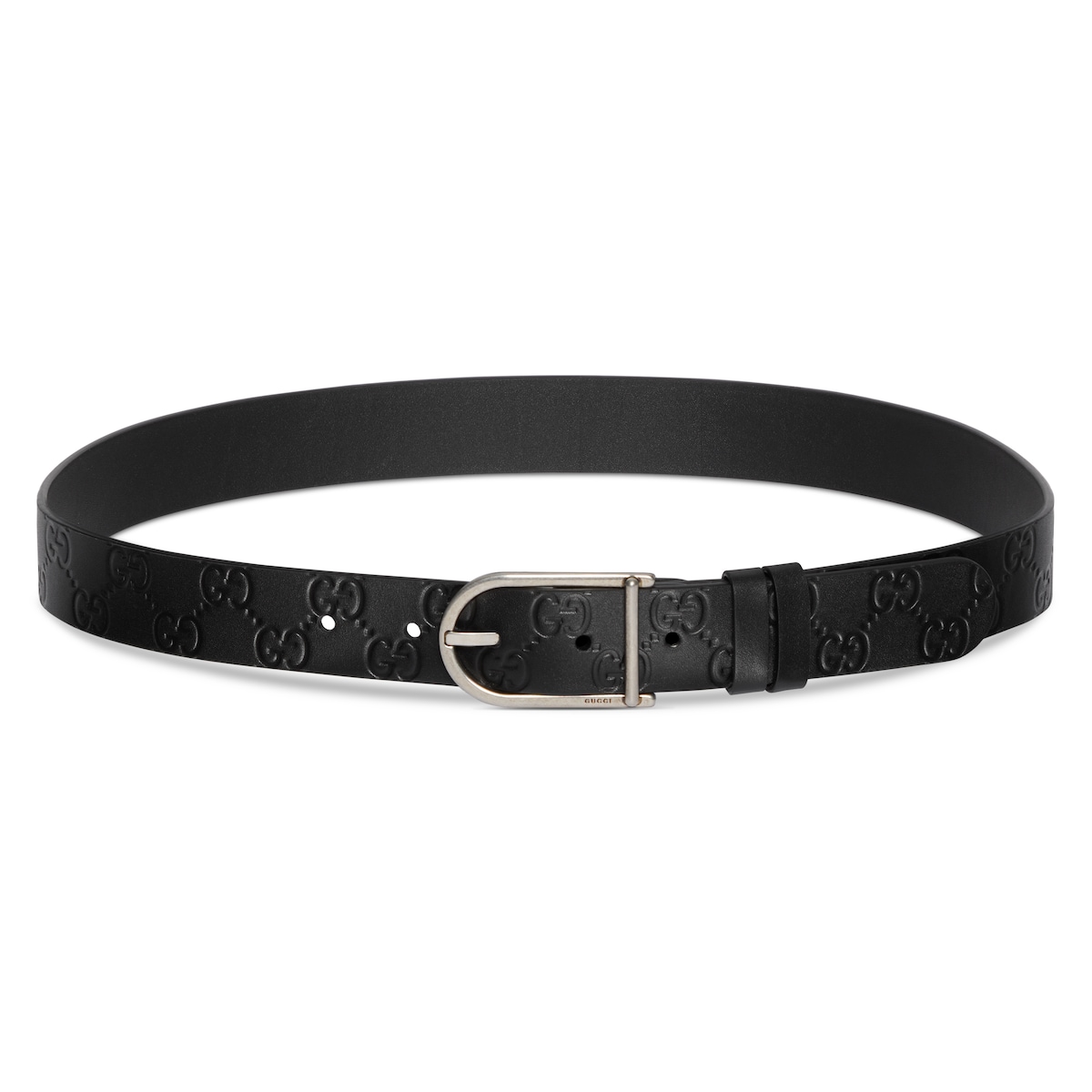 Reversible Belt With Rounded Buckle Reversible Belt With Rounded Buckle