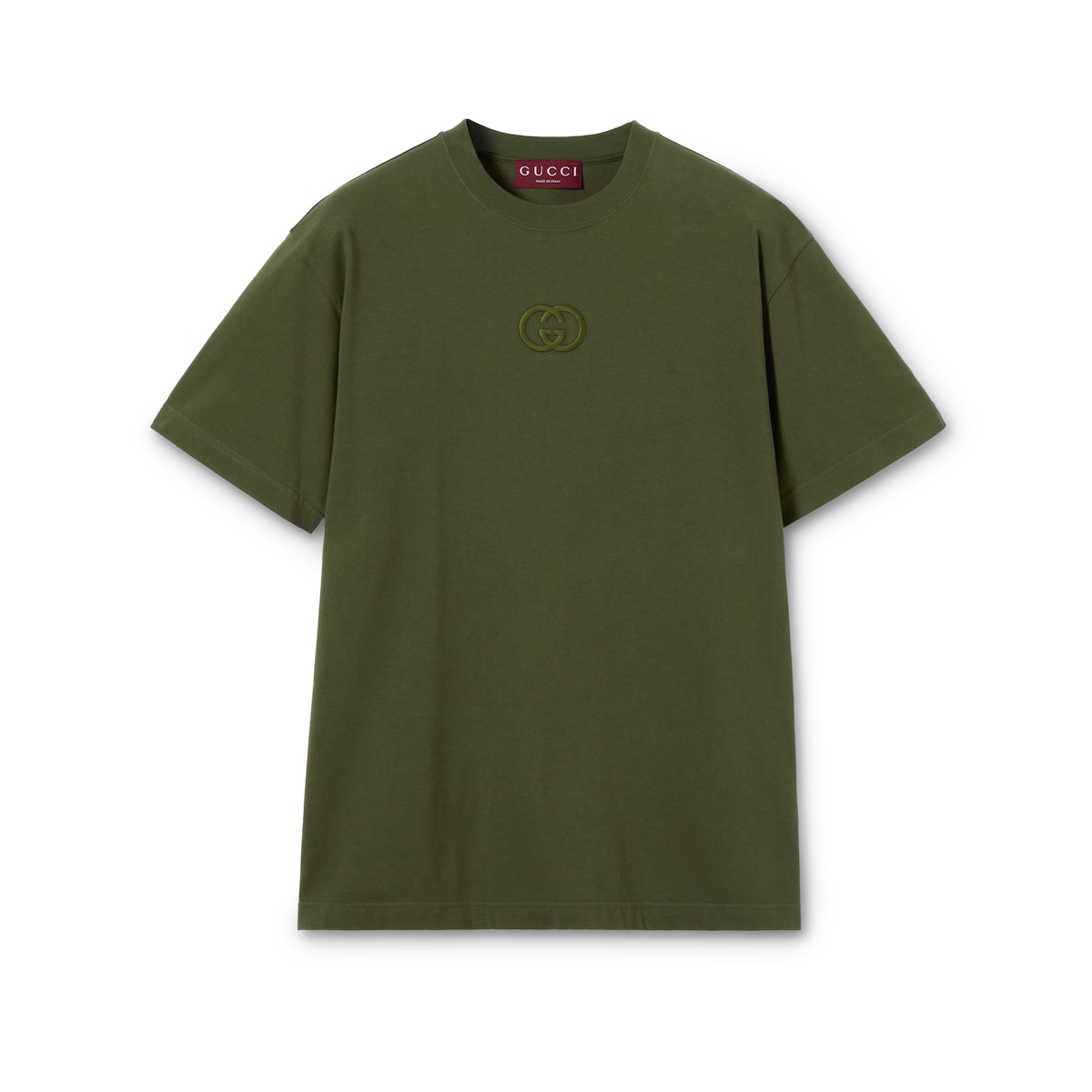 Cotton Jersey T-shirt With Embroidery