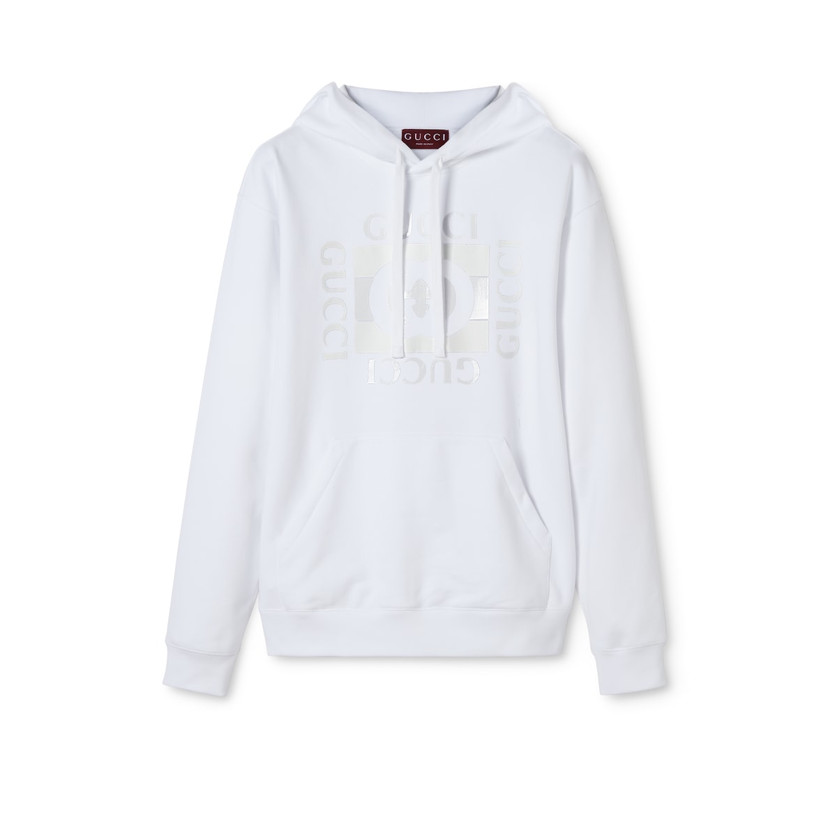 Cotton Jersey Sweatshirt With Print
