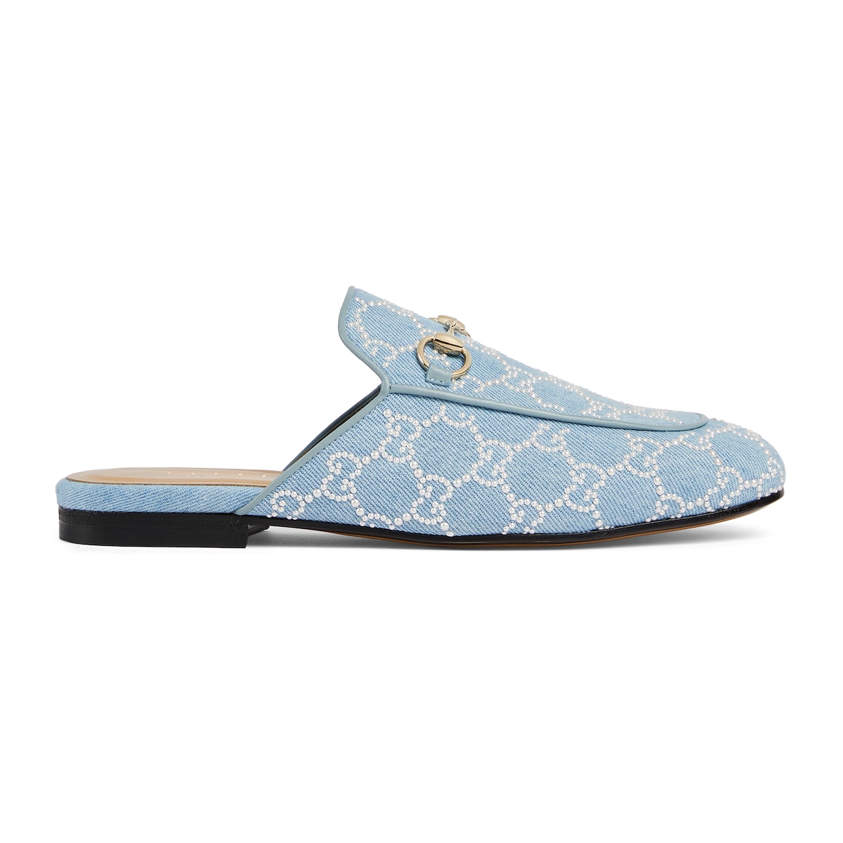 Princetown Slipper With Pearls Princetown Slipper With Pearls
