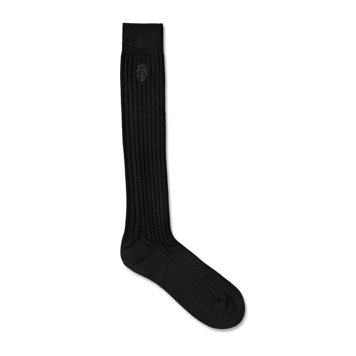 Knit Cotton Socks With Embroidery Knit Cotton Socks With Embroidery
