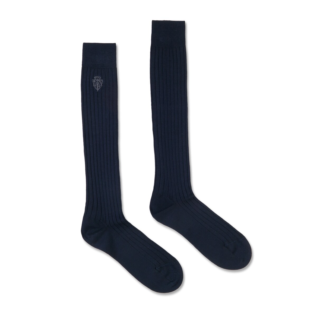 Gucci Knit Cotton Socks With Embroidery | Thumbnail 2