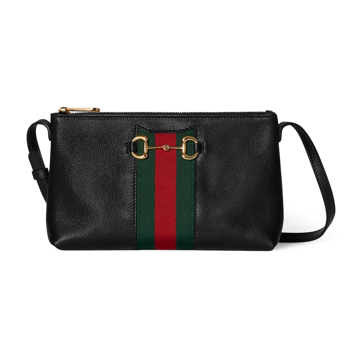 Horsebit Web Small Shoulder Bag