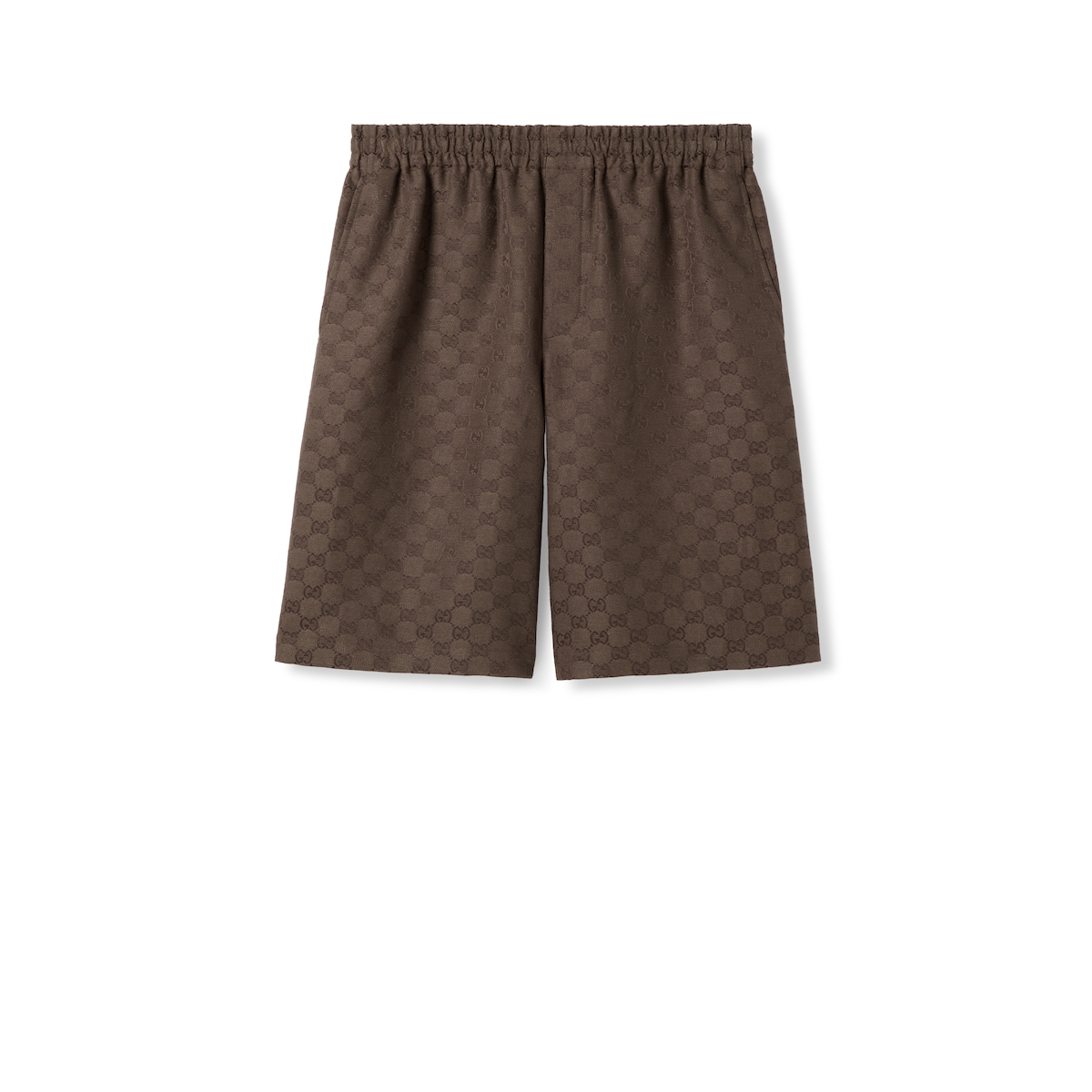 Gucci GG Canvas Linen Blen Shorts