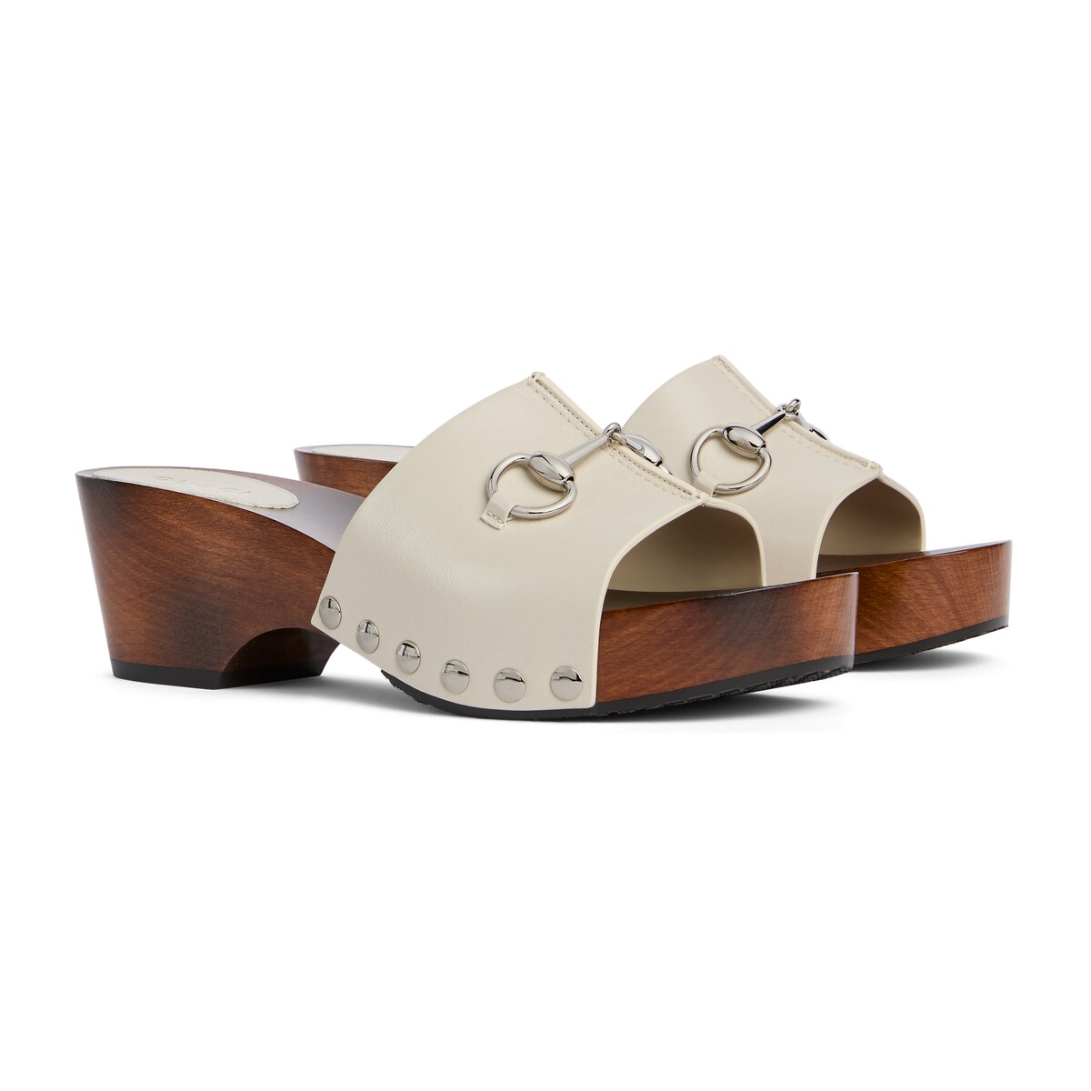 Gucci Platform Clog With Horsebit | Thumbnail 2