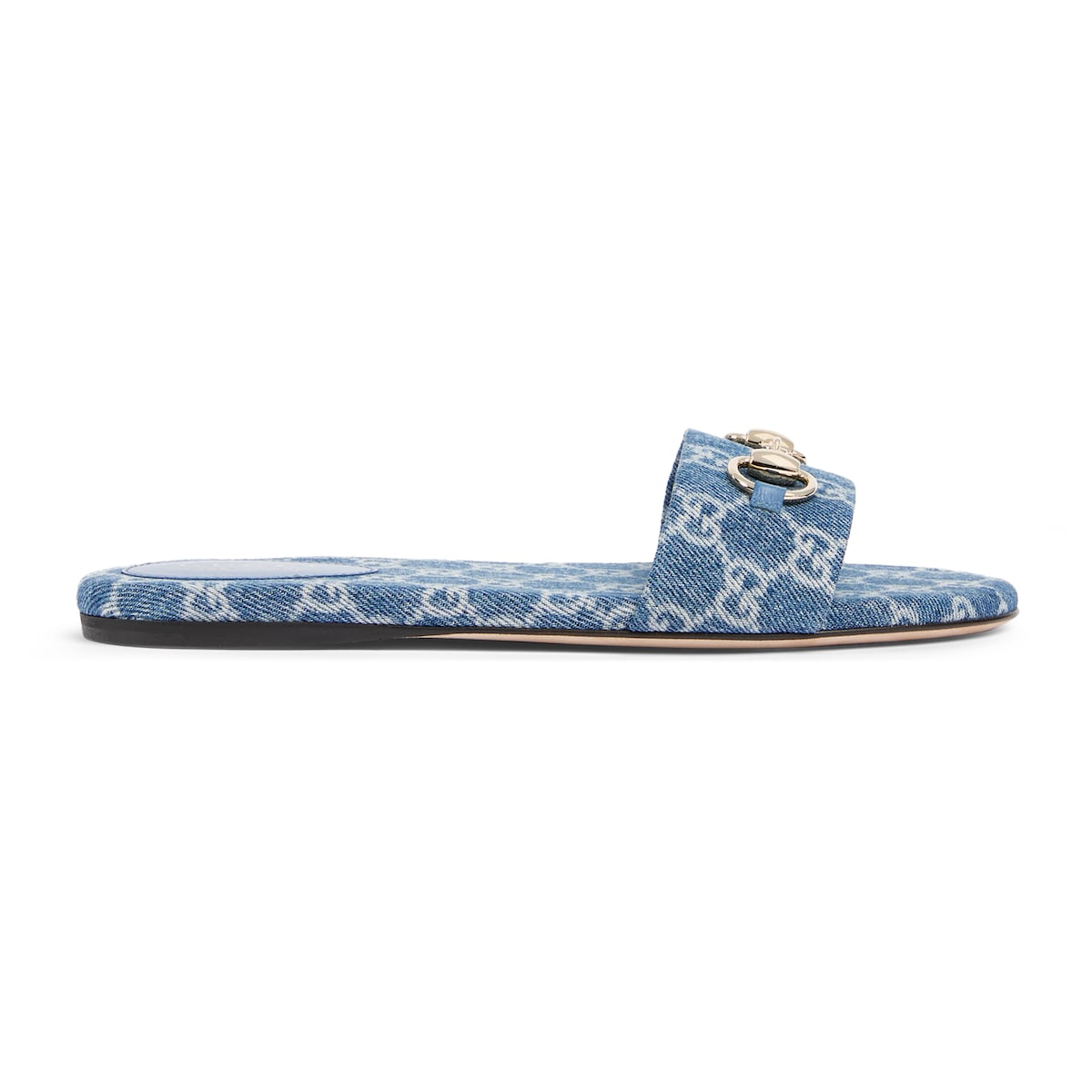 Slide Sandal With Horsebit