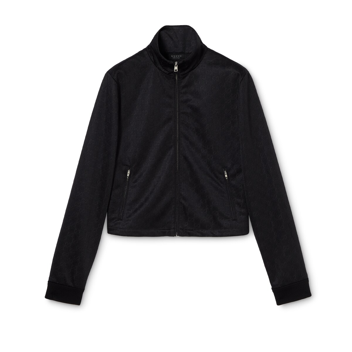 GG Jersey Jacquard Zip Jacket